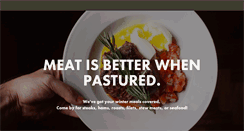 Desktop Screenshot of greenpasturemeats.com
